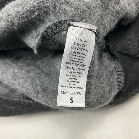 Rebel 8 GFY Womens Fleece Muscle Tank Gray Sleeveless Shirt Casual Top SMALL - Picture 8 of 10